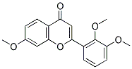 7,2',3'-TRIMETHOXYFLAVANONE 结构式