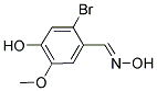 2-BROMO-4-HYDROXY-5-METHOXYBENZALDEHYDE OXIME 结构式