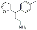 3-FURAN-2-YL-3-P-TOLYL-PROPYLAMINE 结构式