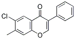 6-CHLORO-7-METHYLISOFLAVONE 结构式