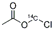 CHLOROMETHYL ACETATE, [CHLOROMETHYL-14C]- 结构式