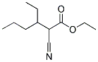 ETHYL 2-CYANO-3-ETHYLHEXANOATE 结构式