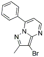 3-BROMO-2-METHYL-7-PHENYLPYRAZOLO[1,5-A]PYRIMIDINE 结构式