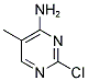 4-AMINO-2-CHLORO-5-METHYLPYRIMIDINE 结构式