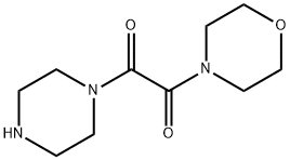 1-(吗啉-4-基)-2-(哌嗪-1-基)乙烷-1,2-二酮 结构式