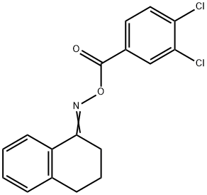 1-([(3,4-DICHLOROBENZOYL)OXY]IMINO)-1,2,3,4-TETRAHYDRONAPHTHALENE 结构式