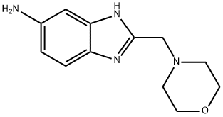 2-苄基-5-氨基苯并咪唑 结构式