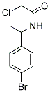 N-[1-(4-BROMOPHENYL)ETHYL]-2-CHLOROACETAMIDE 结构式