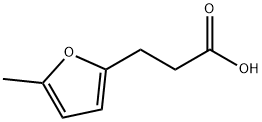 3-(5-甲基-呋喃-2-YL)-丙酸 结构式