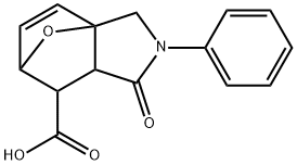 1-Oxo-2-phenyl-1,2,3,6,7,7a-hexahydro-3a,6-epoxyisoindole-7-carboxylicacid