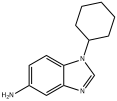 1-环己基-5-氨基苯并咪唑 结构式