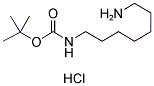 Boc-diaminoheptane HCl 结构式