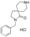 2-BENZYL-2,8-DIAZA-SPIRO[4.5]DECAN-1-ONE HCL 结构式