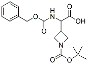 N-A-CBZ-(3-N-BOC-AZETIDINYL) GLYCINE 结构式
