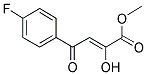 METHYL (2Z)-4-(4-FLUOROPHENYL)-2-HYDROXY-4-OXOBUT-2-ENOATE 结构式
