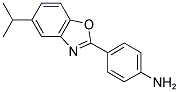 4-(5-ISOPROPYL-BENZOOXAZOL-2-YL)-PHENYLAMINE 结构式