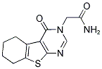 2-(4-OXO-5,6,7,8-TETRAHYDRO-4H-BENZO[4,5]THIENO[2,3-D]PYRIMIDIN-3-YL)-ACETAMIDE 结构式