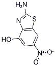2-AMINO-6-NITRO-BENZOTHIAZOL-4-OL 结构式