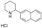 2-(2-NAPHTHYL) PIPERIDINE HYDROCHLORIDE 结构式