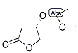 (S)-3-(1-METHOXY-1-METHYLETHOXY)-GAMMA-BUTYROLACTONE 结构式