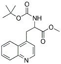 METHYL N-A-BOC-B-(4-QUINOLINYL)ALANINATE 结构式