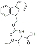 FMOC-2-AMINO-3-ETHOXYBUTANOIC ACID 结构式