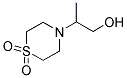 4-(2-HYDROXY-1-METHYLETHYL)-1LAMBDA6,4-THIAZINANE-1,1-DIONE 结构式