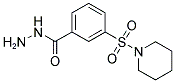 3-(PIPERIDINE-1-SULFONYL)-BENZOIC ACID HYDRAZIDE 结构式
