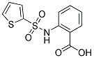 2-(THIOPHENE-2-SULFONYLAMINO)-BENZOIC ACID 结构式