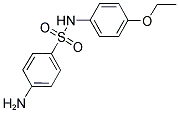 4-AMINO-N-(4-ETHOXY-PHENYL)-BENZENESULFONAMIDE 结构式