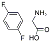 2,5-DIFLUORO-DL-PHENYLGLYCINE 结构式