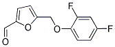5-(2,4-DIFLUORO-PHENOXYMETHYL)-FURAN-2-CARBALDEHYDE 结构式