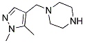 1-(1,5-DIMETHYL-1 H-PYRAZOL-4-YLMETHYL)-PIPERAZINE 结构式