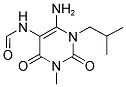 4-AMINO-5-FORMYLAMINO-3-ISOBUTYL-1-METHYLPYRIMIDINE-2,6-DIONE 结构式