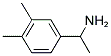 1-(3,4-二甲基苯)乙胺 结构式