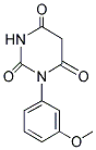 1-(3-METHOXYPHENYL)PYRIMIDINE-2,4,6(1H,3H,5H)-TRIONE 结构式