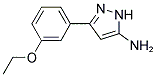 5-(3-ETHOXY-PHENYL)-2H-PYRAZOL-3-YLAMINE 结构式