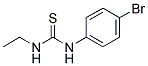 N-(4-BROMOPHENYL)-N'-ETHYLTHIOUREA 结构式