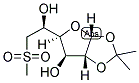1,2-O-ISOPROPYLIDENE-6-METHYL-SULFONYL-A-D-GLUCOFURANOSE 结构式