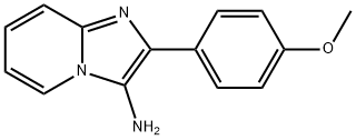 2-(4-METHOXYPHENYL)IMIDAZO[1,2-{A}]PYRIDIN-3-AMINE 结构式
