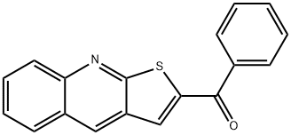 PHENYL(THIENO[2,3-B]QUINOLIN-2-YL)METHANONE 结构式