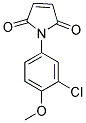 1-(3-CHLORO-4-METHOXY-PHENYL)-PYRROLE-2,5-DIONE 结构式