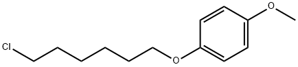 1-[(6-CHLOROHEXYL)OXY]-4-METHOXYBENZENE 结构式