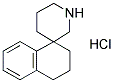 3-SPIRO-[1-(3,4-DIHYDRO) NAPHTHALENE] PIPERIDINE HCL 结构式