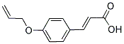 (2E)-3-[4-(ALLYLOXY)PHENYL]ACRYLIC ACID 结构式