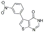 5-(3-NITRO-PHENYL)-3H-THIENO[2,3-D]PYRIMIDIN-4-ONE 结构式