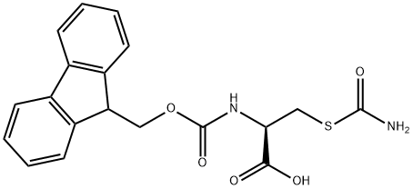 FMOC-S-CARBAMOYL-L-CYSTEINE 结构式