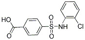 4-(2-CHLORO-PHENYLSULFAMOYL)-BENZOIC ACID 结构式