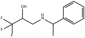 1,1,1-TRIFLUORO-3-[(1-PHENYLETHYL)AMINO]-2-PROPANOL 结构式