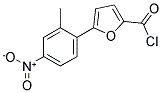 5-(2-METHYL-4-NITRO-PHENYL)-FURAN-2-CARBONYL CHLORIDE 结构式
